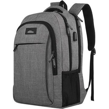 Un sac à dos portable de voyage anti-vol avec port de charge USB