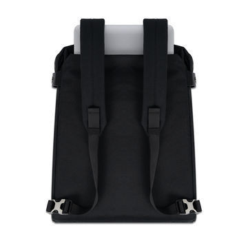 Sac à dos pour ordinateur portable imperméable à l' eau Noir avec logo personnalisé