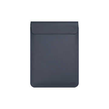 Sac portable bleu de la marine à manches légères pour Macbook Notebook