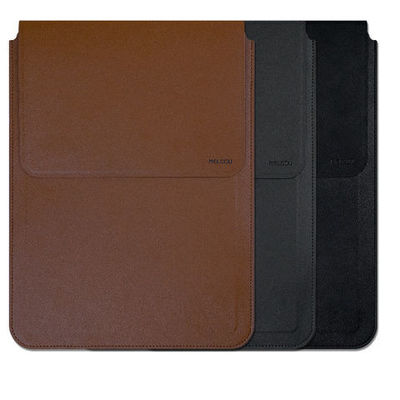 Sacs à manches en cuir synthétique pour ordinateur portable Ultra Slim Multifonctionnel