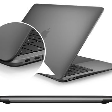 Plastique PC dur de protection du boîtier Macbook ultra mince taille 13 pouces