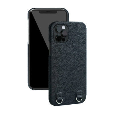 OEM étui de protection pour iPhone, étui en cuir réel pour téléphone portable avec sangle amovible